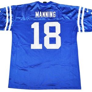 NFL Indianapolis Colts Peyton Manning Jersey Vintage Large BRAND NEW SEALED